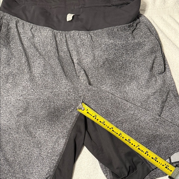Lululemon Athletica Dark Gray Shorts w/liner - Picture 1 of 3